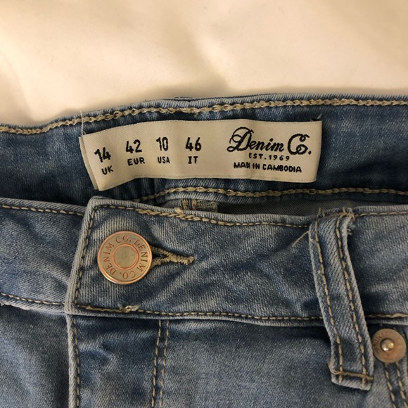 Primark Jeans Primark Denim Co Light Wash Skinny Jean Size Poshmark